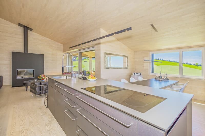 A loge seat above Lake Constance - Premium attic maisonette in high-quality solid wood construction (5)