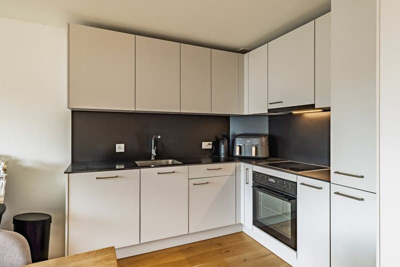 Appartamento di 2,5 locali modernizzato con balcone & garage singolo (3)