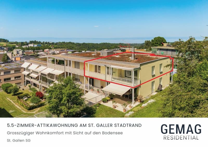 5.5-Zimmer Attikawohnung mit Weitsicht bis zum Bodensee (1)