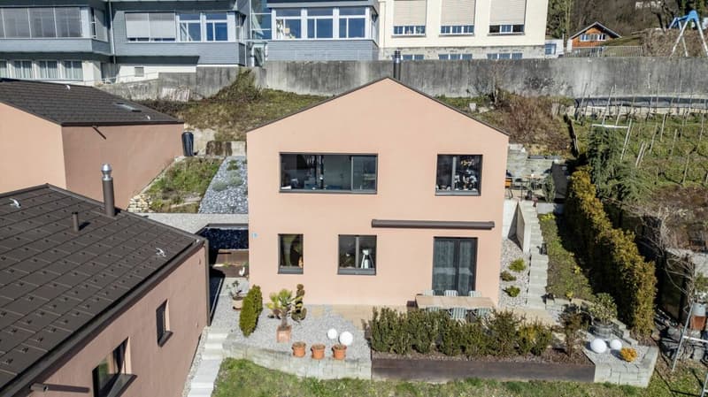 Casa unifamiliare moderna con panorama alpino (11)