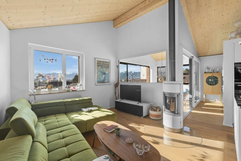 Casa unifamiliare moderna con panorama alpino (4)