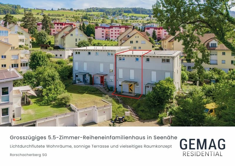 Grosszügiges 5.5-Zimmer-Reiheneinfamilienhaus in Seenähe (1)