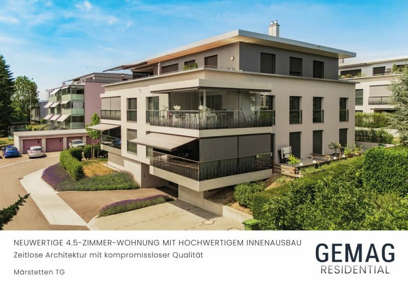 Neuwertige 4.5-Zimmer-Wohnung mit hochwertigem Innenausbau (1)