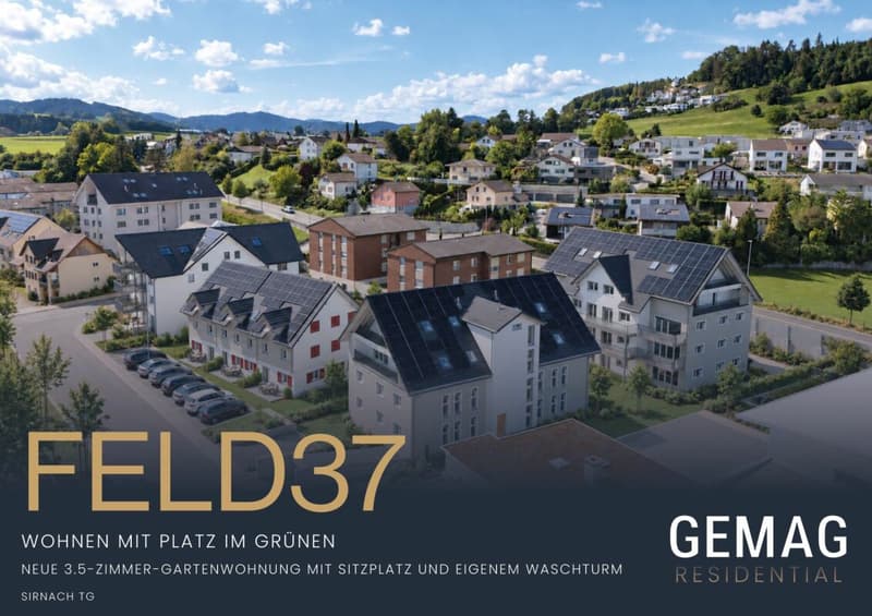 Neue 3.5-Zimmer-Gartenwohnung mit Sitzplatz und eigenem Waschturm (1)