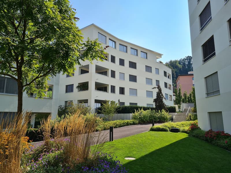 moderne 4.5-Zimmer-Attikawohnung im Bächlipark Wollerau (1)