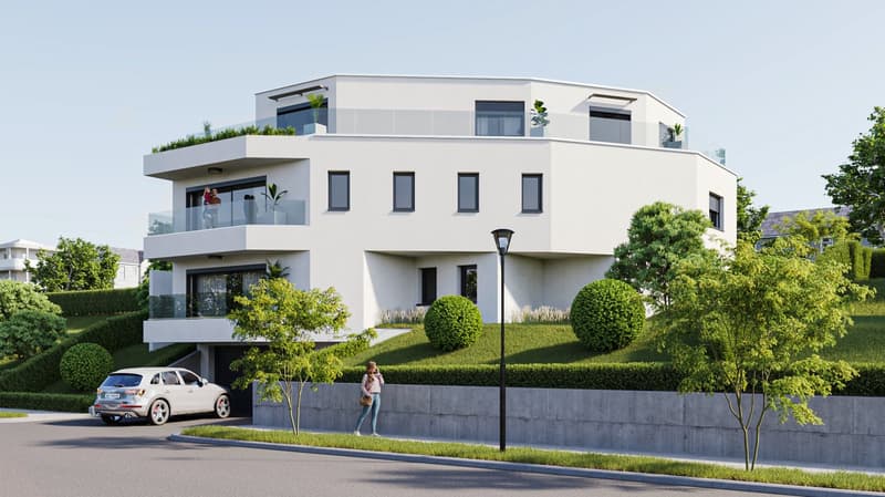 Modern 4.5-room new building apartment with balcony in Egerkingen (3)