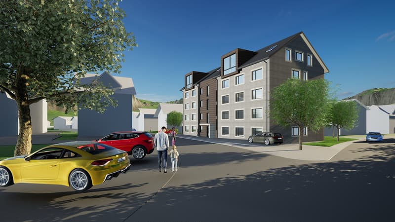 Moderne 3.5 Zimmer Neubauwohnung in Unteriberg, Alpenblick (3)
