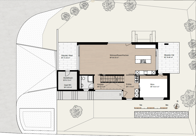 Exklusives 5.5-Zimmer-Einfamilienhaus mit hochwertigem Eigentumsstandard und grosszügigem Garten (22)