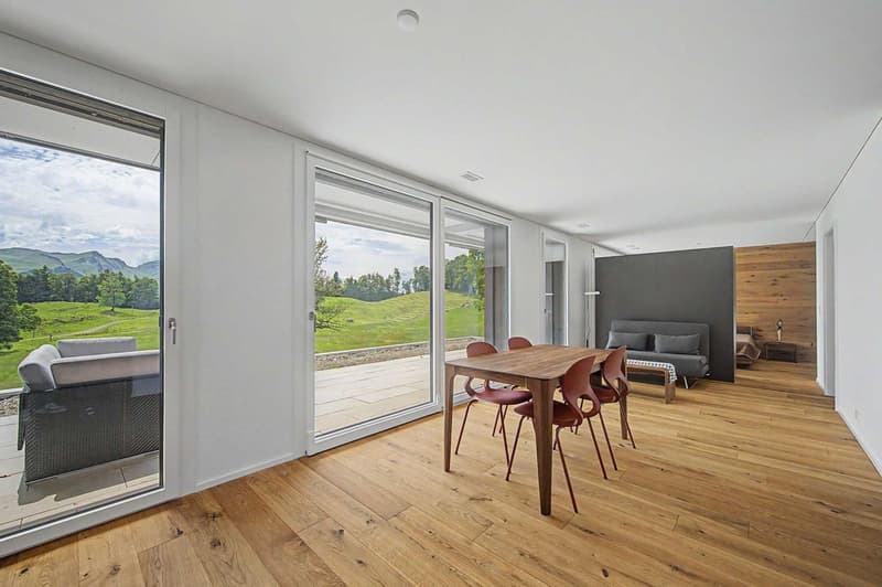 Appartement moderne 2.5 pièces avec vue panoramique à Illgau (St. Karl) (1)