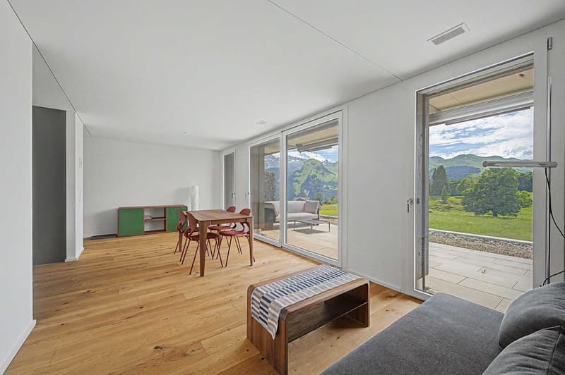 Appartement moderne 2.5 pièces avec vue panoramique à Illgau (St. Karl) (11)
