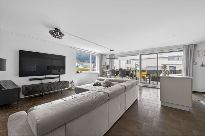 Appartement avec jardin dans un quartier familial - échange de propriété possible ! (1)