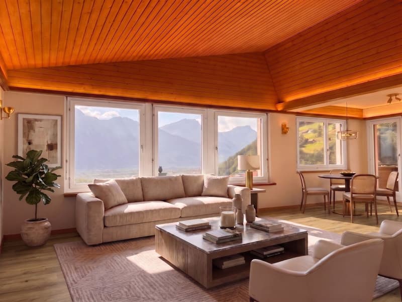 Casa unifamiliare con vista da sogno e dintorni (2)