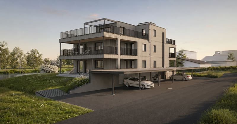 3.5 room ground floor apartment near the lake (6)