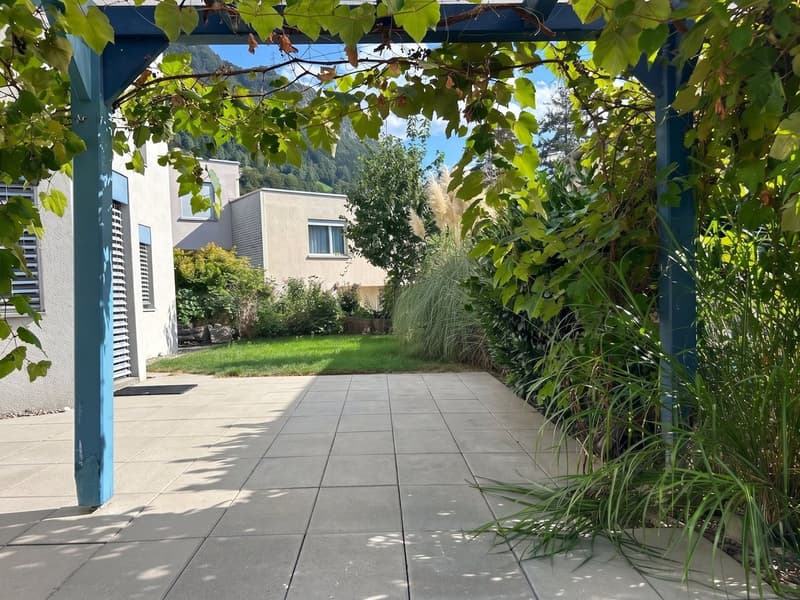 Idyllische Gartenwohnung mit Seesicht (5)