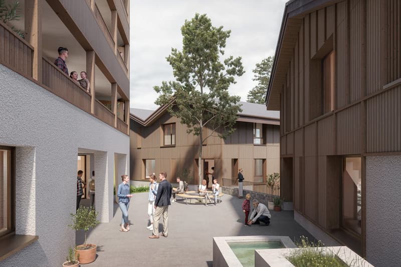 3.5 Zimmer Ferienwohnung (Zweitwohnung) im Haus 3, Pradella Park (2)