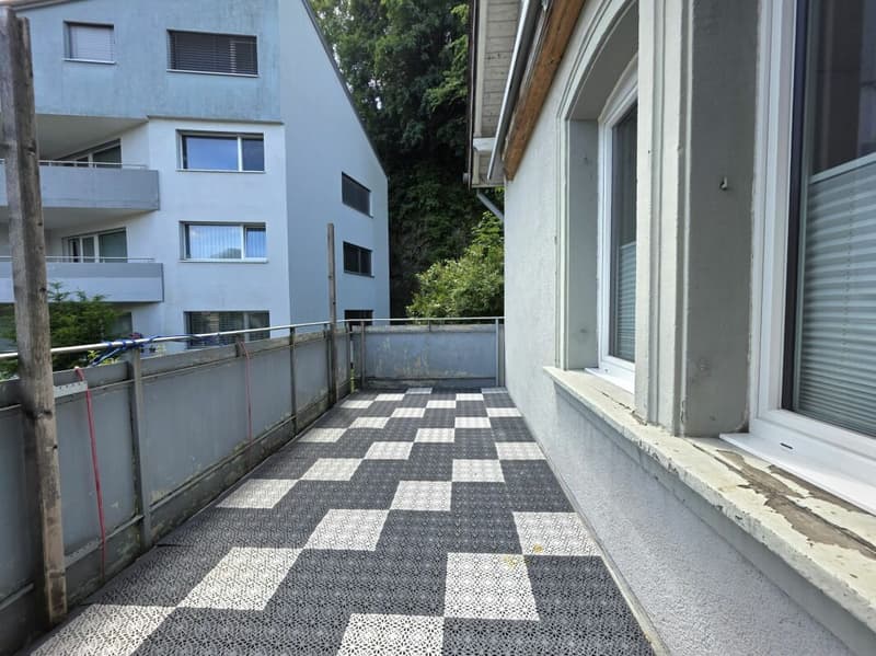 Balkon im 1. OG (Südseite)