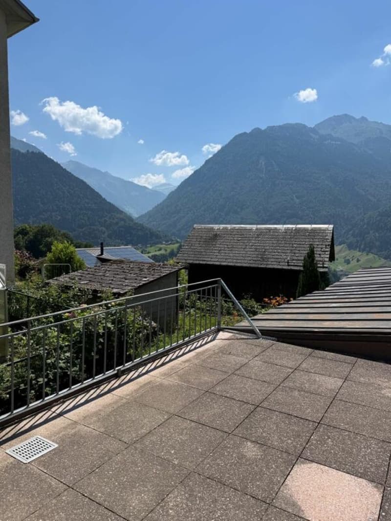 Terrasse auf der Nordseite