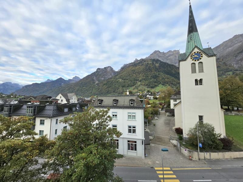 Aussicht vom kleinen Balkon
