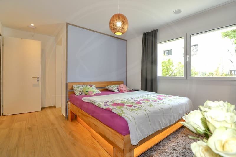 RISERVATO - Appartamento di giardino esclusivo 4½ locali con serra - Vivere nel verde vicino a Zurigo & Zug (15)