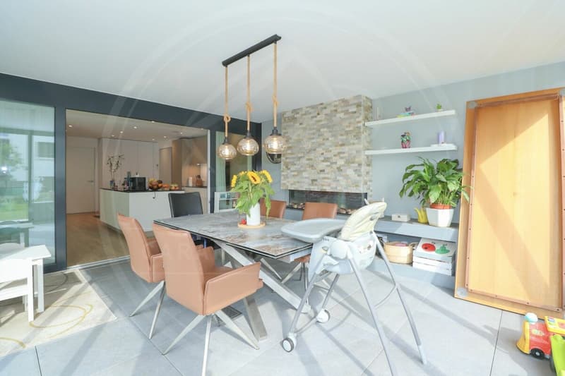 RISERVATO - Appartamento di giardino esclusivo 4½ locali con serra - Vivere nel verde vicino a Zurigo & Zug (5)