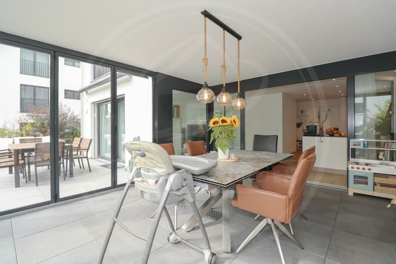 RISERVATO - Appartamento di giardino esclusivo 4½ locali con serra - Vivere nel verde vicino a Zurigo & Zug (6)
