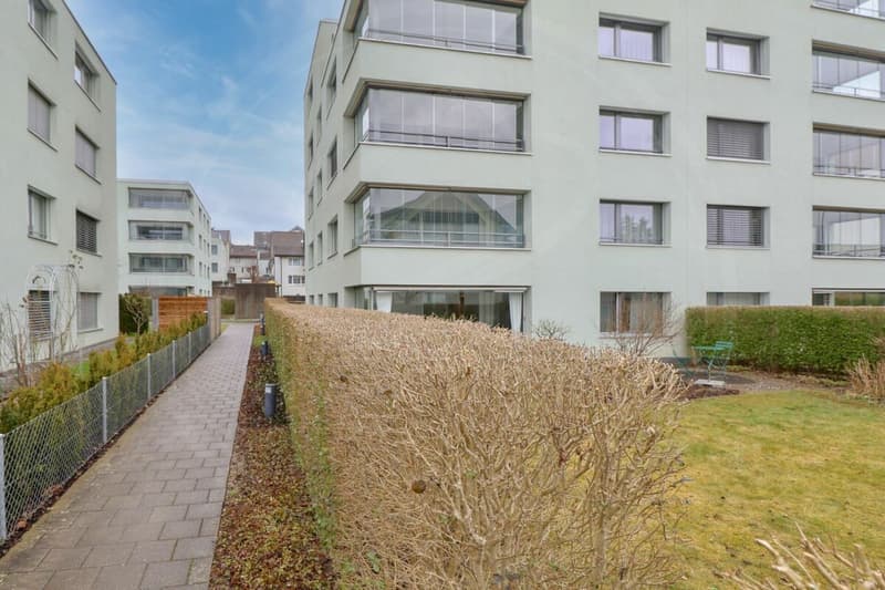 VENDUTO - Appartamento 3½ locali stiloso con piano terra spazioso a Seengen (13)