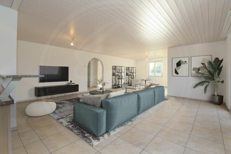 Appartement spacieux 3½ pièces au 1er étage à Birrhard à louer (6)
