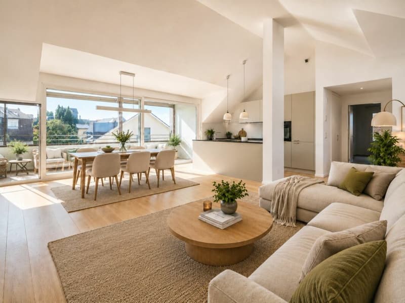 Vivre dans la vieillesse - spacieux et confortable - appartement penthouse avec accès ascenseur privé (2)