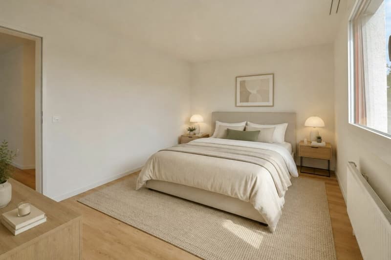 Freshly renovated and bright apartment with balcony for rent in Lupfig (6)