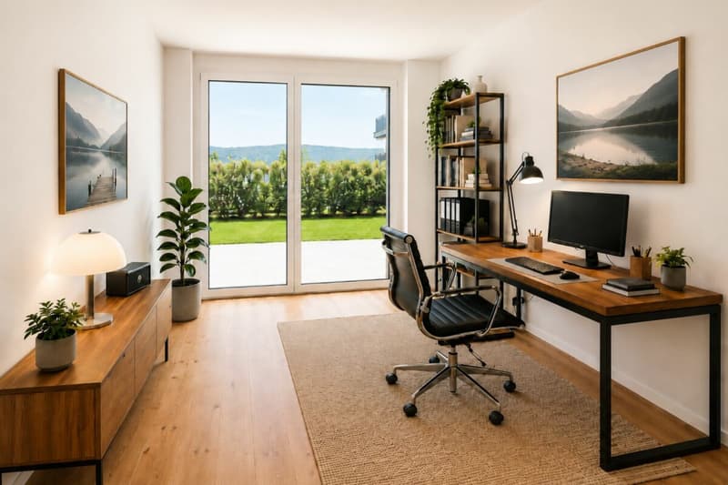 Premier occupation à Seengen - vie moderne près du lac Hallwil (3)