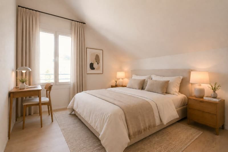 Vivre au cœur du village, tout en haut - un appartement mansardé neuf avec accès direct par ascenseur (8)