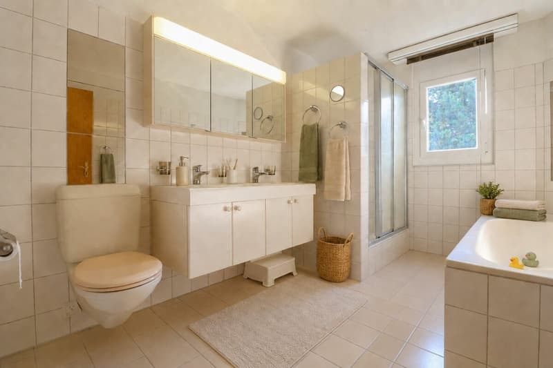 Wohnen auf zwei Ebenen - 4½-Zimmer-Maisonette mit Cheminée, Sauna und sonnigem Balkon (10)