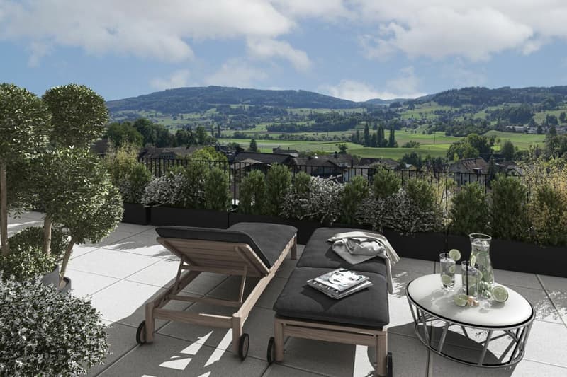 Freie Besichtigung: Erstbezug: Neue 4½-Zimmer-Terrassenwohnung zu verkaufen (4)