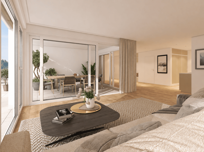 Freie Besichtigung: Erstbezug: Neue 4½-Zimmer-Terrassenwohnung zu verkaufen (2)