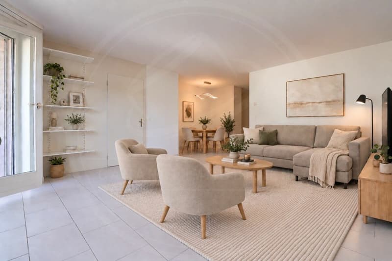 RESERVIERT - Gepflegte 3½ Zimmer-Wohnung mit zwei Balkonen im zweiten Obergeschoss (2)
