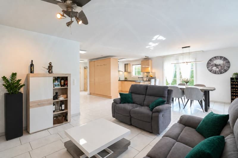 Freistehendes 5½-Zimmer-Einfamilienhaus mit Garten und 2 Tiefgaragenparkplätzen (3)