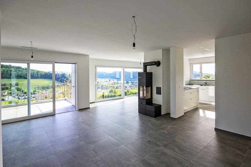 Dreamy 4.5 room apartment with a wonderful view and many parking spaces (1)