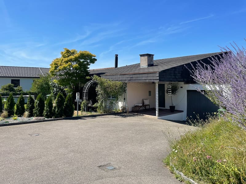 Detached house with separate entrance on the garden floor (ideal for practice, office, etc.) and hobby room (1)