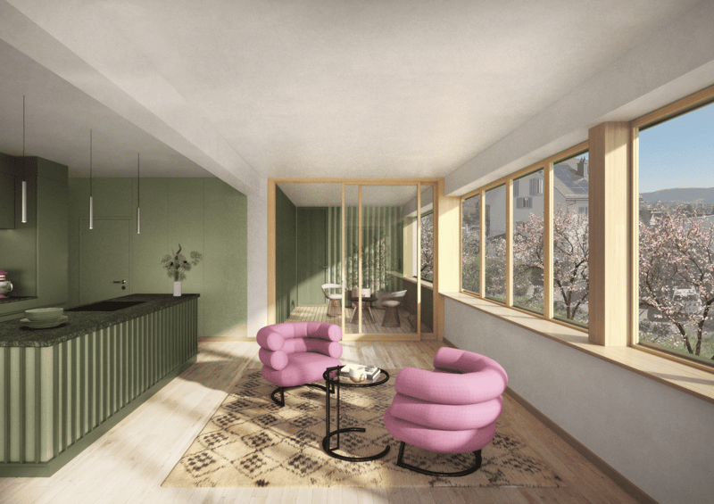 NEUBAU 3.5-Zimmer Gartenwohnung am Lägernhang (1)