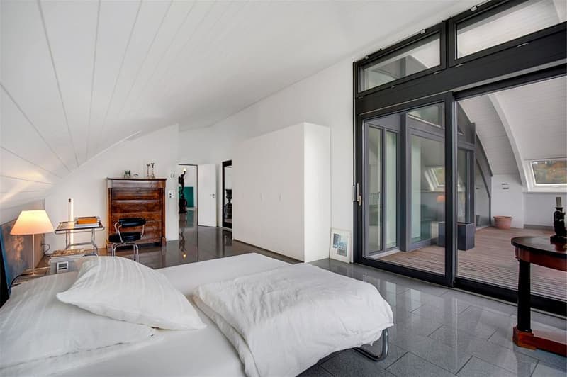 Appartamento attico esclusivo 3.5 - 5.5 locali 246 m² NWF, 4 terrazze, in centro, garage doppio, ascensore, vista (5)