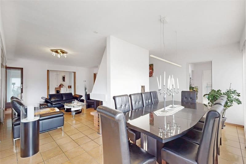 Penthouse in attico nel centro - caminetto, 2 posti auto inclusi, nuova stufa a pellet (2)
