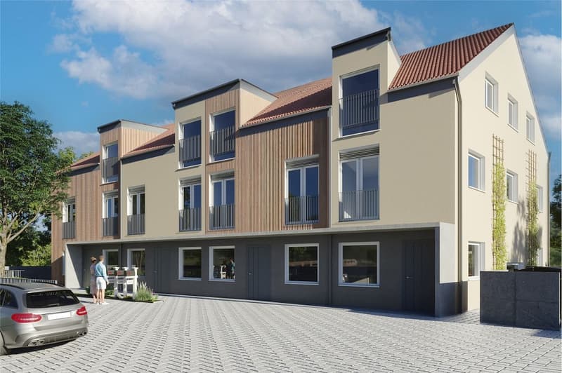4 modern semi-detached houses in new construction, attractive, quiet and affordable (5)