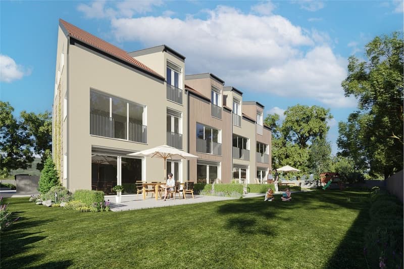 4 modern semi-detached houses in new construction, attractive, quiet and affordable (2)