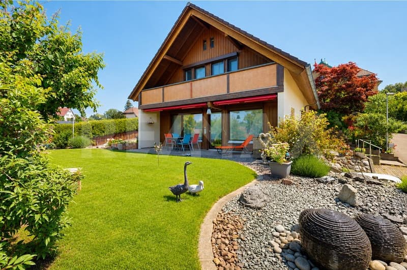Paradis familial avec jardin de rêve ensoleillé à Othmarsingen (1)