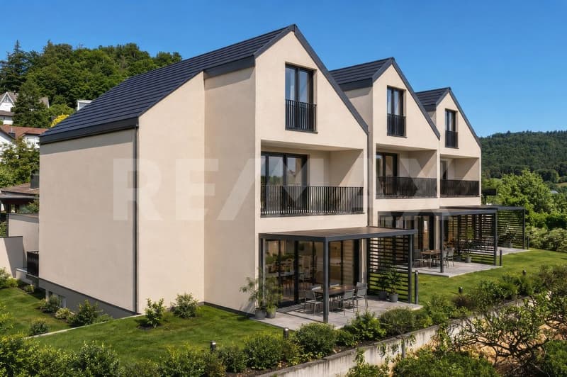 3 REFH, nähe Aarau, A1/A2 Kreuz Mittelland, Villen-Hanglage, Weitsicht, Parz. ab 333 m², Lift UG/EG (1)