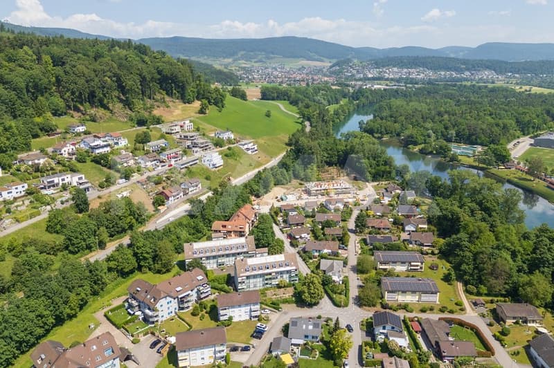 Appartement de jardin moderne 4.5 pièces avec grand jardin, salle de loisirs séparée et 2 places de parking souterraines à Niedergösgen (7)