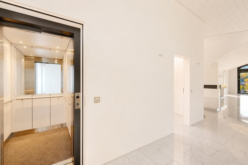 Exclusive 3.5 - 5.5 room attic penthouse 246 m² NWF, 4 terraces, in the center, 3 double garages, lift, (13)