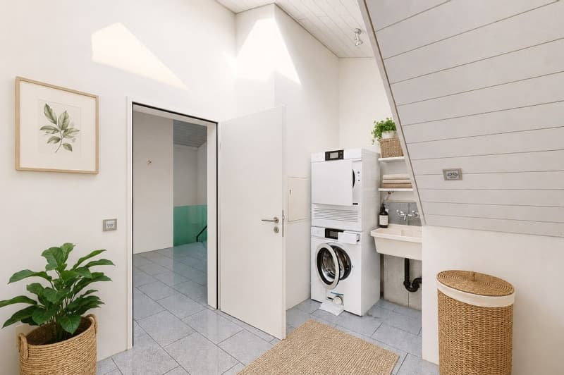 Exclusive 3.5 - 5.5 room attic penthouse 246 m² NWF, 4 terraces, in the center, 3 double garages, lift, (12)