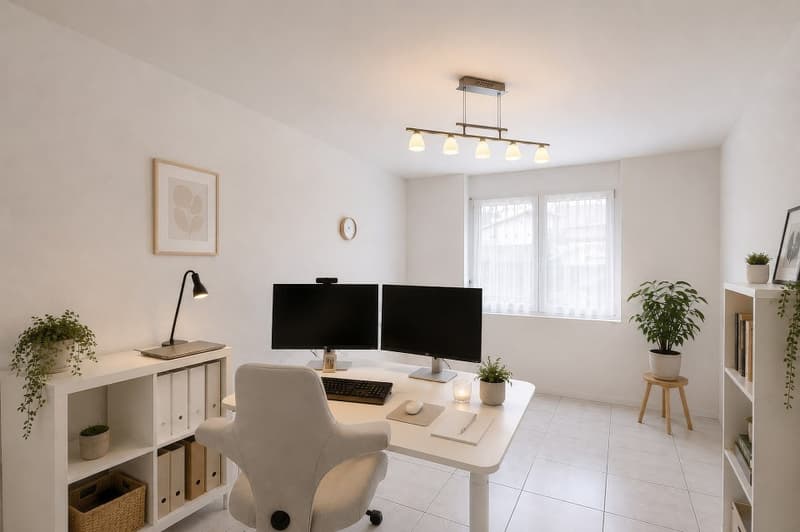 Appartamento 5½ locali, ascensore, posto auto in garage incluso, vista lago, balcone vetrato, cucina grande (5)