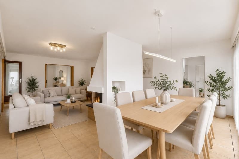 Attika-Penthouse im Zentrum - Cheminée, 2 Parkplätze inklusive, neue Pelletheizung (2)